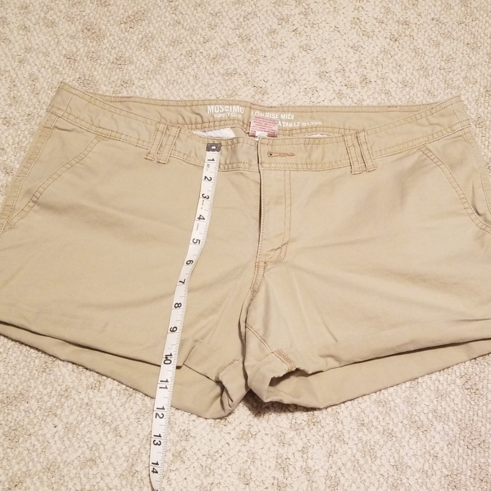 Mossimo Khaki Shorts Sz 14